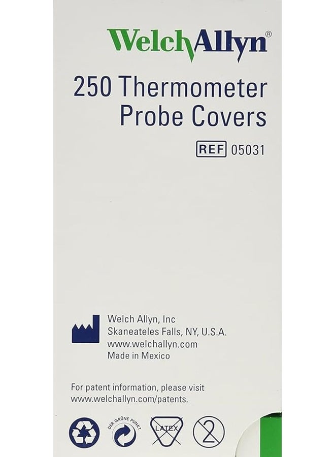 Welch Allyn Probe Covers for SureTemp Plus 690 and 692, 250/BOX